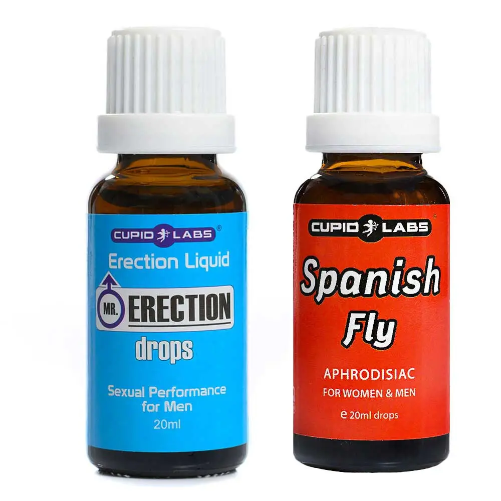 Spanish Fly и Erection Drops – един пълен комплект от два флакона
