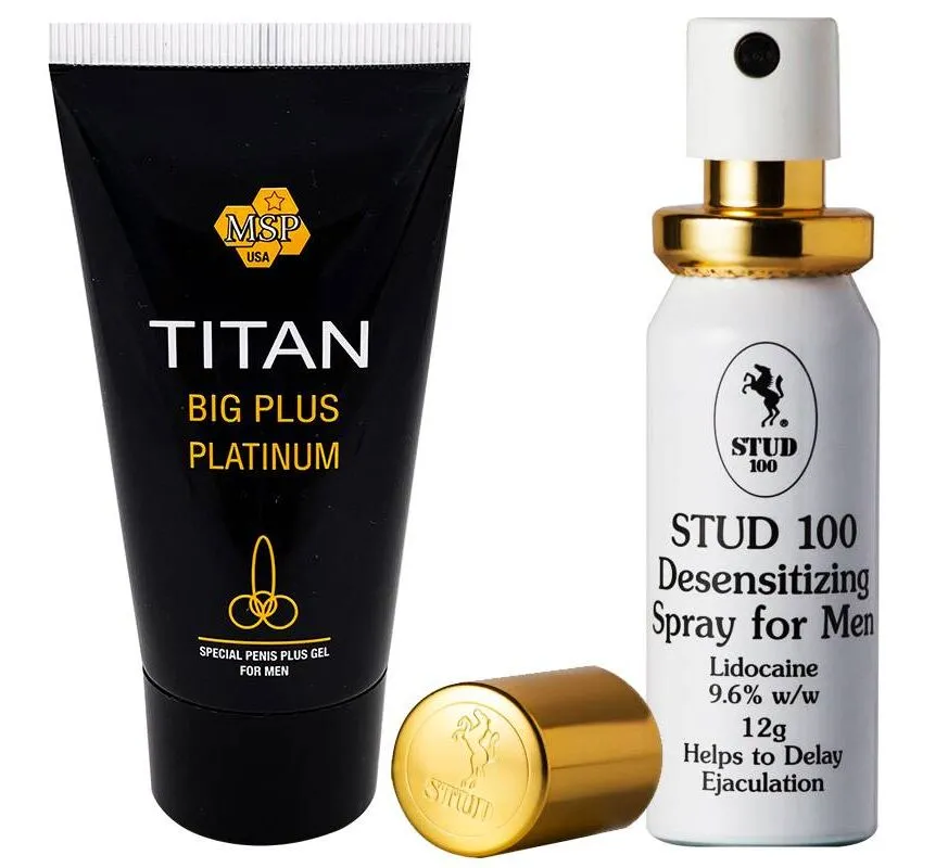 Titan Gel 50 мл и Stud 100 12 г в комплекта