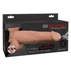 Реалистичен пръскащ пенис колан Strap-on Squirting 9"снимка 5