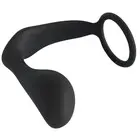 Простатен масажор с накрайник Black Velvets Ring & Plugснимка 4