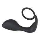 Простатен масажор с накрайник Black Velvets Ring & Plugснимка 5
