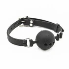 Силиконова топка за уста Breathable Ball Gagснимка 2