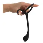 Пенис ринг с бът плъг Cock & ball ring with butt plugснимка 4