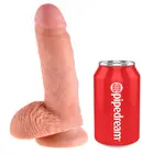 Дилдо 7" Cock with Ballsснимка 2