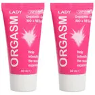 2 x Възбуждащ лубрикант за жени Orgasm Lady