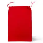 Плик за съхранение на играчки от червен плат 30x20cm