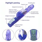 ПРОМОЦИЯ!!! ​Мултифункционален вибратор 36 Speeds Rotation Rabbit Vibrator + Бананов лубрикант 60млснимка 5