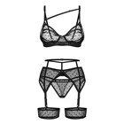 Секси 3-частов Комплект Nuites от Obsessive – Изкушаваща Елегантностснимка 4