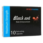 Черна Мравка BLACK ANT 10бр капсули за ерекцияснимка 3