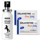 Задържащ спрей за мъже STUD Horse + 2бр Желе за забавяне на еякулацията Delayxetineснимка 2