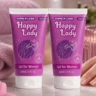 2 броя Възбуждащ гел за жени Happy Lady