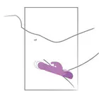 Hi-tech вибратор Push Vibrator Sweet Smileснимка 5