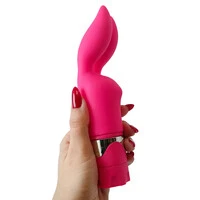 Вибратор Rechargeable Rabbit Vibe - розовснимка 4