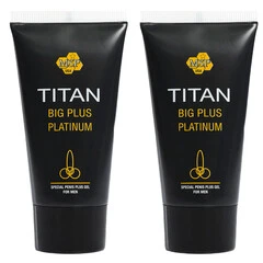 2 x Titan gel - Титан гел платинум за уголемяване на пенисаснимка 2