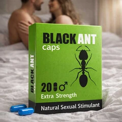 Черна Мравка BLACK ANT 20бр супер силни капсули за ерекция
