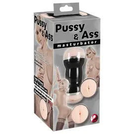 Снимка на Реалистична вагина с два отвора Pussy&Ass