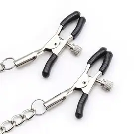 Топка за уста с щипки за зърна BDSM Fantasyснимка 4