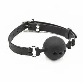 Силиконова топка за уста Breathable Ball Gagснимка 2