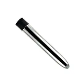 Класически сребрист вибратор Silver Warrior + подарък Оргазъм гел и Лубрикантснимка 5
