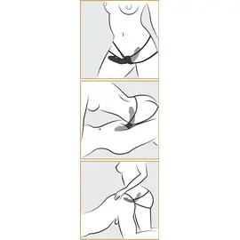 Двоен Страп-он Double Delight Strap-On-Vibratorснимка 4