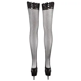 Снимка на Мрежести жартиерни чорапи Net Stockings Lace S/M