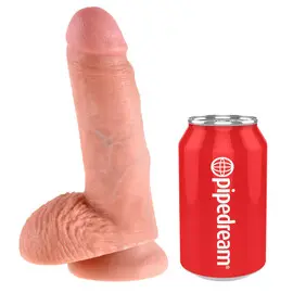 Дилдо 7" Cock with Ballsснимка 2