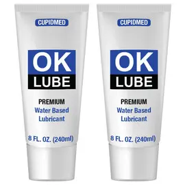 Снимка на 2бр Натурален премиум лубрикант OK Lube 240ml