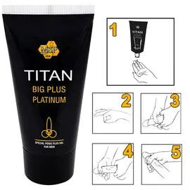 Titan gel за уголемяване 50мл. + Спрей за задържане Stud 100снимка 5