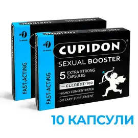 10бр Cupidon Купидон капсули за твърда и продължителна ерекцияснимка 2