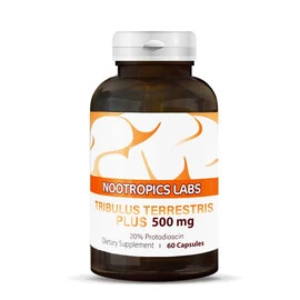 Tribulus Terrestris Plus капсули за сила, издръжливост, либидо - 60капсули