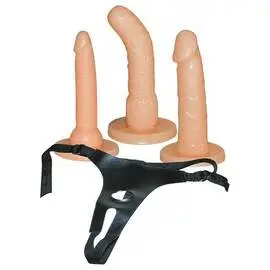 Троен сет Strap-on!