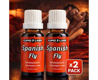 2 x Испанска муха Купид Възбуждащи капки Spanish Fly 2x20ml
