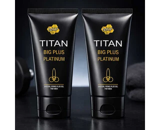 2 x Titan gel - Титан гел платинум за уголемяване на пениса
