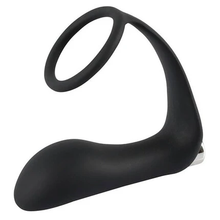 Простатен масажор с ринг Vibrating Ring&Plugснимка 2