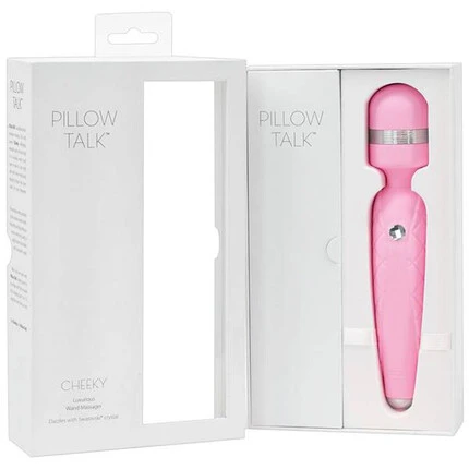 Вибратор Wand Massager Pillow Talk Cheeky с камък Swarovski®снимка 5