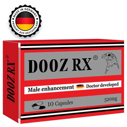DOOZ Rx 10 капсули за силна ерекция - секс стимулантснимка 2