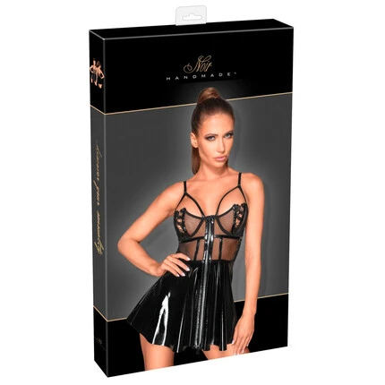 Vinyl Mini Dress M