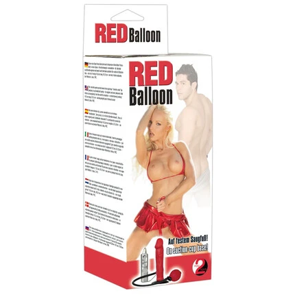 Анален надуваем вибратор Red Balloonснимка 3