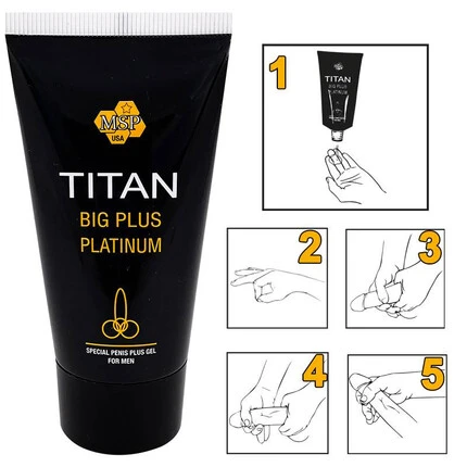 Титан Комплект за уголемяване Titan gel + Титан Пенис помпаснимка 8