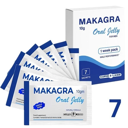 Желе за мощна ерекция MAKAGRA Oral Jelly - 7брснимка 2
