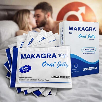 Желе за мощна ерекция MAKAGRA Oral Jelly - 7бр