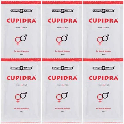 Cupidra  разтворима напитка за Ерекция Сексуален стимулант - незабавен ефект 6 сашета