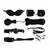 BDSM κомплект Bondage Kit in black 8 части