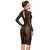 Noir Dress Stripes Mснимка 4