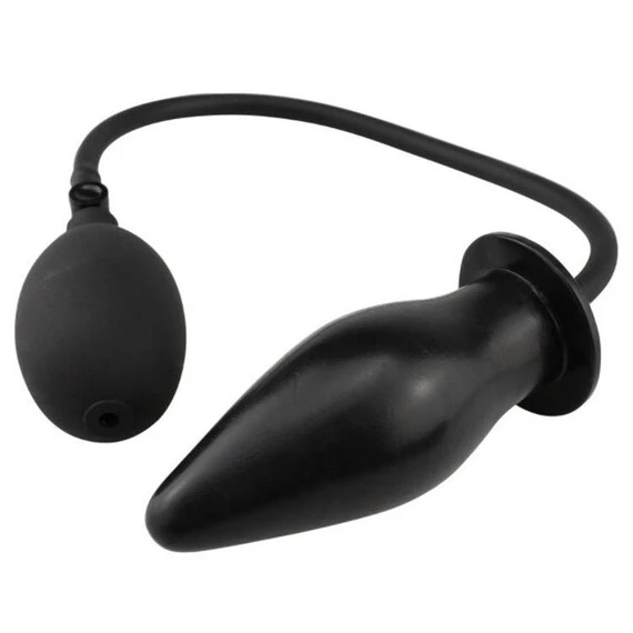 Надуваем анален раширител Elite Butt Plug Blackснимка 2