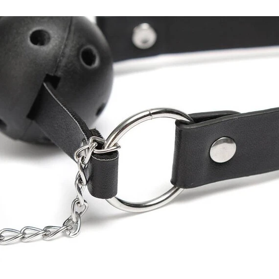 Снимка на Топка за уста с щипки за зърна BDSM Fantasy