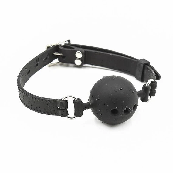 Силиконова топка за уста Breathable Ball Gagснимка 2
