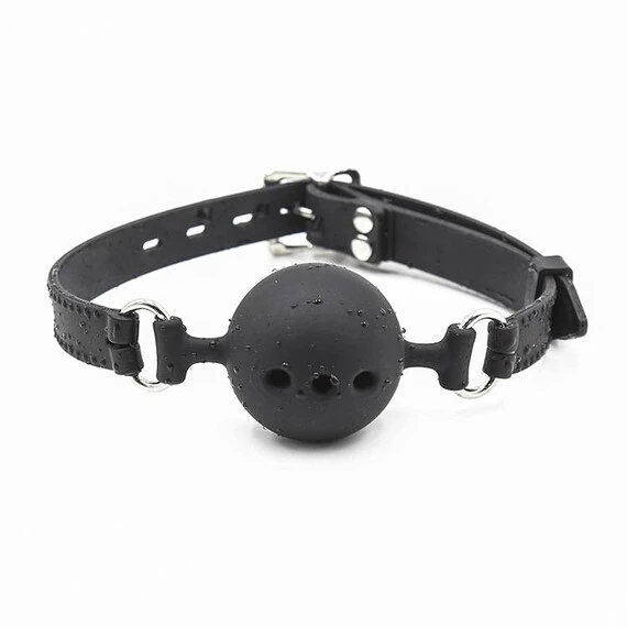 Силиконова топка за уста Breathable Ball Gagснимка 3