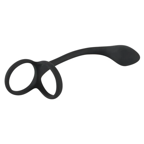 Пенис ринг с бът плъг Cock & ball ring with butt plugснимка 2