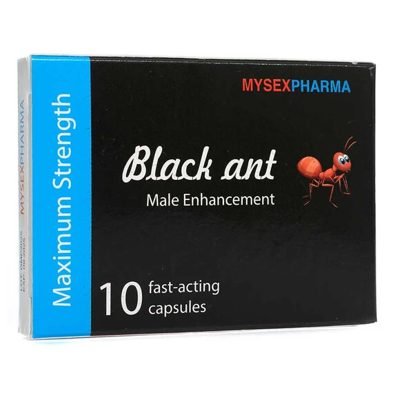 Черна Мравка BLACK ANT 3 x 10бр Капсули за ерекцияснимка 7